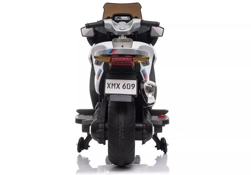 Vaikiškas elektrinis motociklas LEAN CARS XMX609, baltas