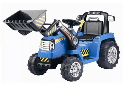 Vaikiškas elektrinis traktorius ZP1005 mėlynas