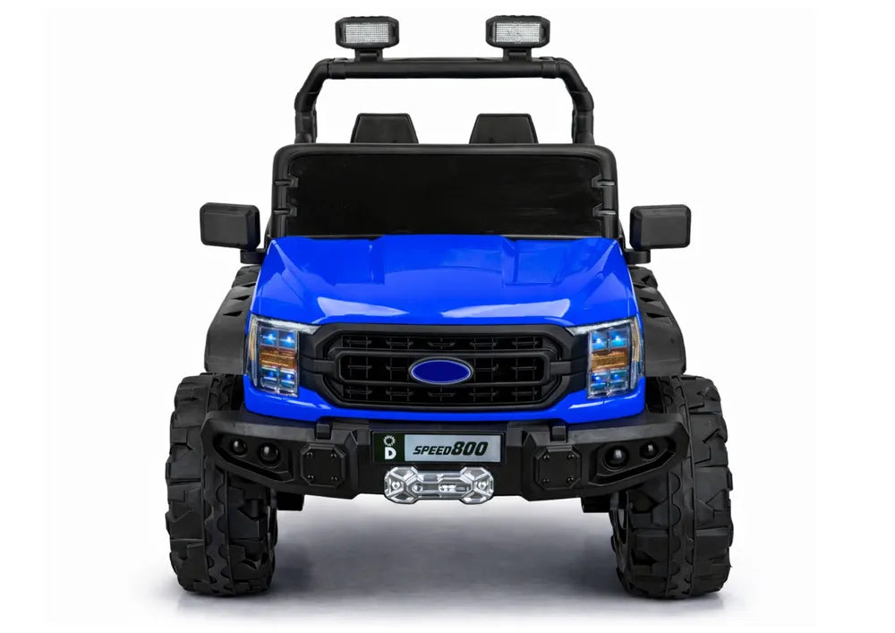 Vaikiškas elektromobilis 4x4 22F 12V10Ah Mėlynas