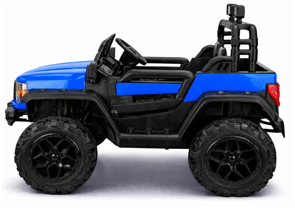 Vaikiškas elektromobilis 4x4 22F 12V10Ah Mėlynas