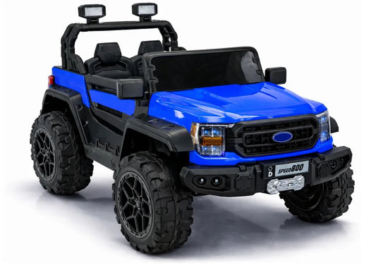 Vaikiškas elektromobilis 4x4 22F 12V10Ah Mėlynas