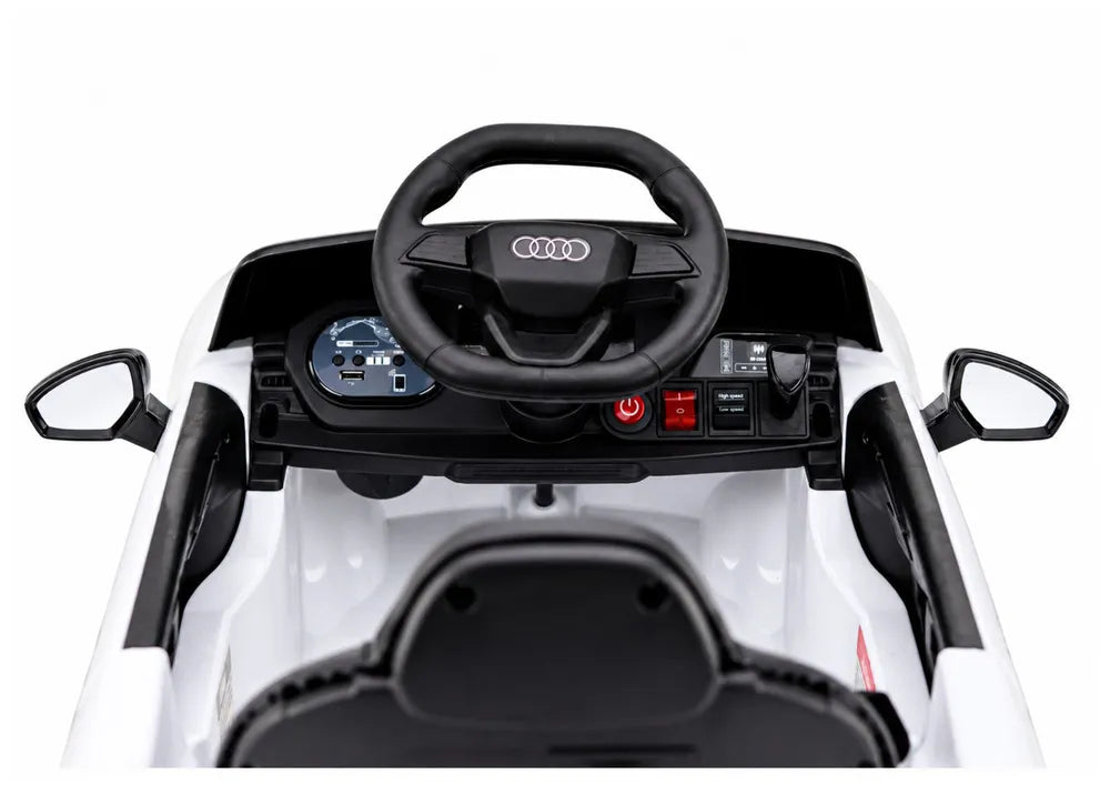 Vaikiškas elektromobilis Audi HL788, baltas