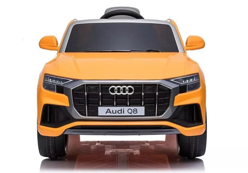 Vaikiškas elektromobilis Audi Q8 JJ2066, geltonas (lakuotas)