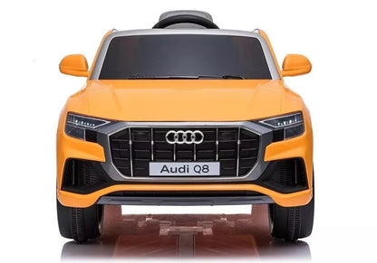 Vaikiškas elektromobilis Audi Q8 JJ2066, geltonas (lakuotas)