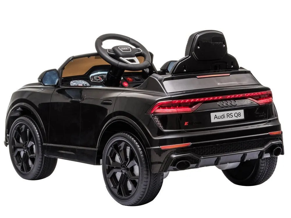 Vaikiškas elektromobilis Audi RS Q8 juodas
