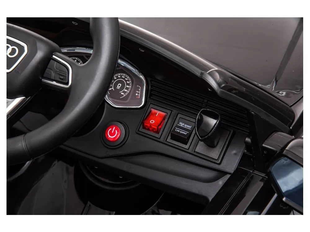 Vaikiškas elektromobilis Audi RS Q8 juodas