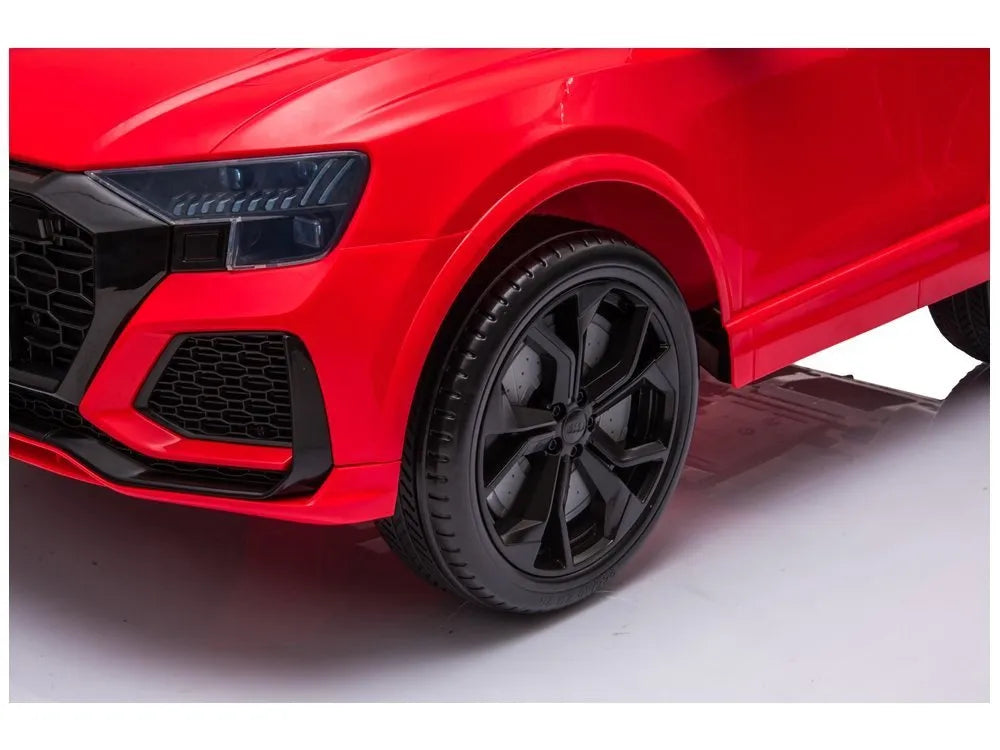 Vaikiškas elektromobilis Audi RS Q8, raudonas