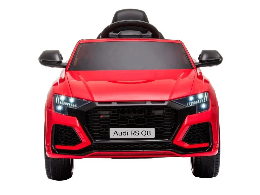 Vaikiškas elektromobilis Audi RS Q8, raudonas