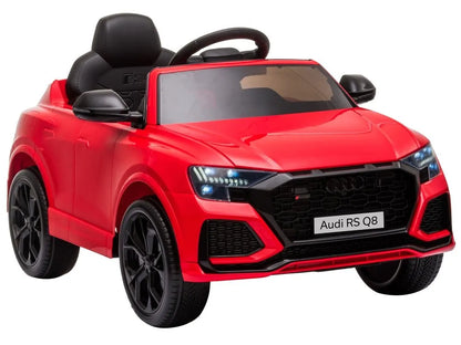 Vaikiškas elektromobilis Audi RS Q8, raudonas
