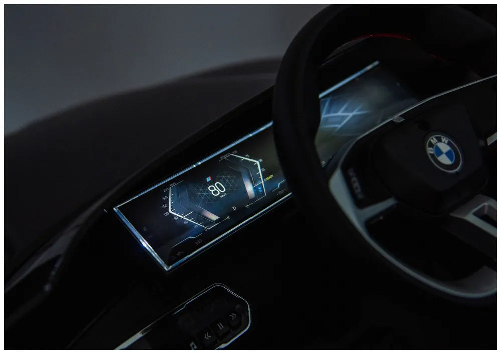 Vaikiškas elektromobilis BMW i4 4x4 JE1009, juodas