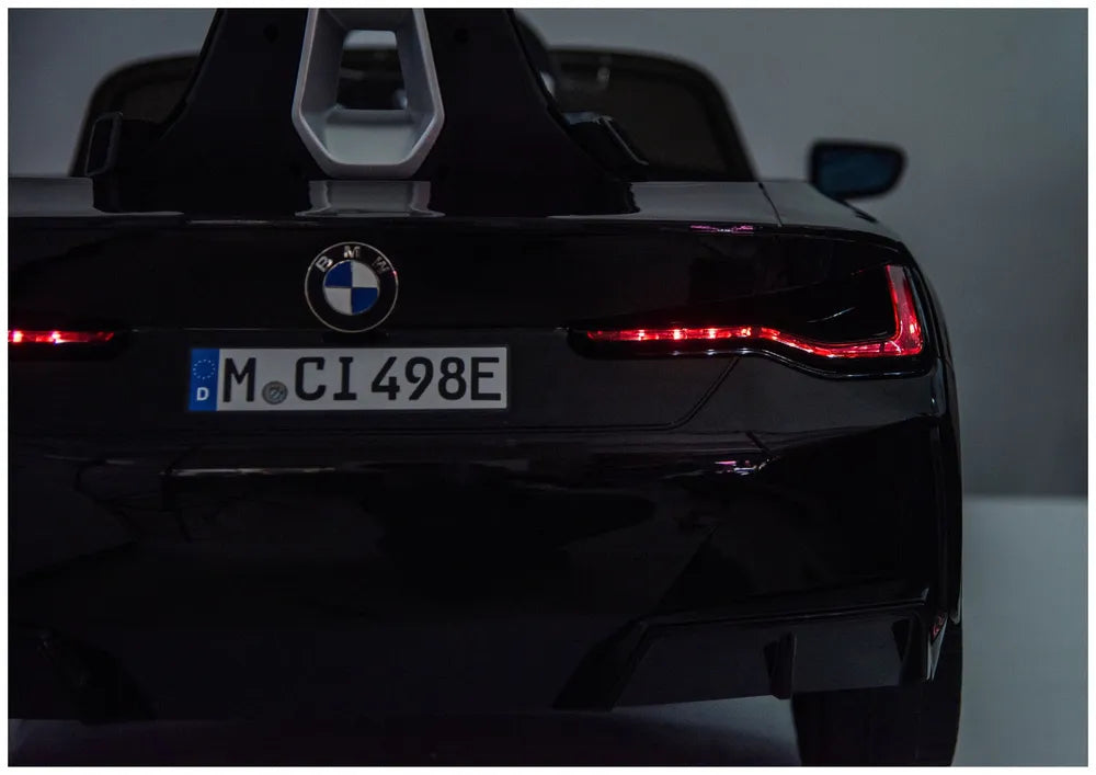Vaikiškas elektromobilis BMW i4 4x4 JE1009, juodas