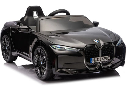 Vaikiškas elektromobilis BMW i4 4x4 JE1009, juodas