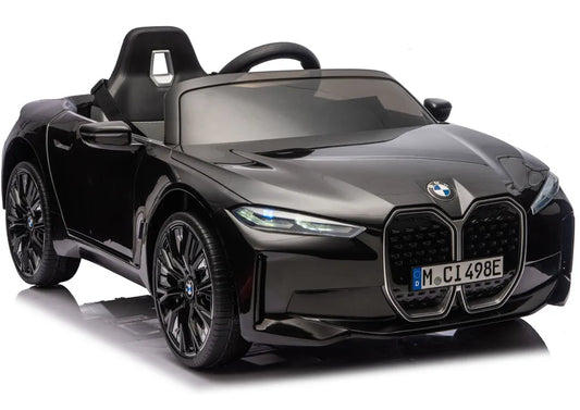 Vaikiškas elektromobilis BMW i4 4x4 JE1009, juodas