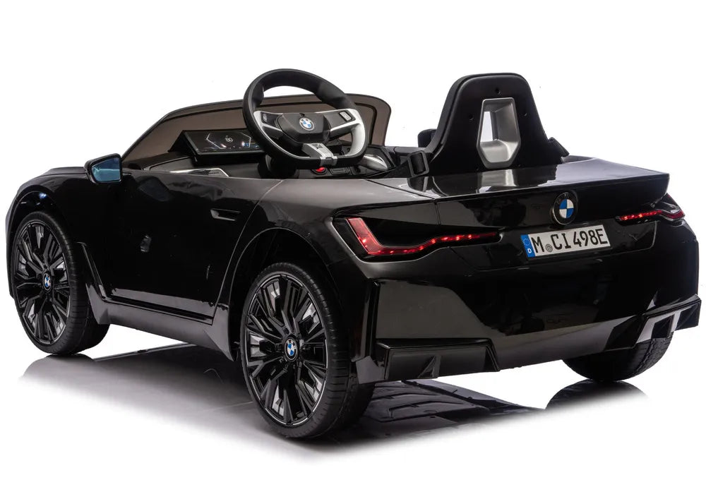 Vaikiškas elektromobilis BMW i4 4x4 JE1009, juodas