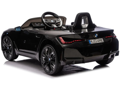 Vaikiškas elektromobilis BMW i4 4x4 JE1009, juodas