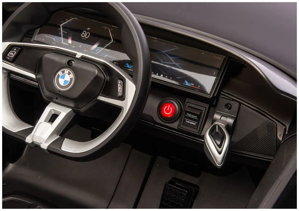 Vaikiškas elektromobilis BMW i4 4x4 JE1009, juodas