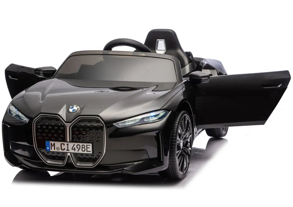 Vaikiškas elektromobilis BMW i4 4x4 JE1009, juodas