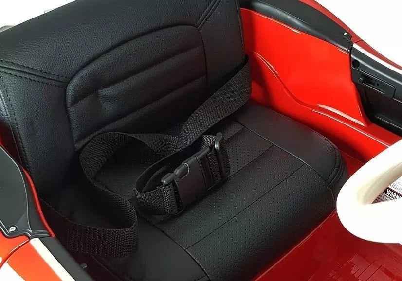 Vaikiškas elektromobilis BMW Retro, raudonos spalvos