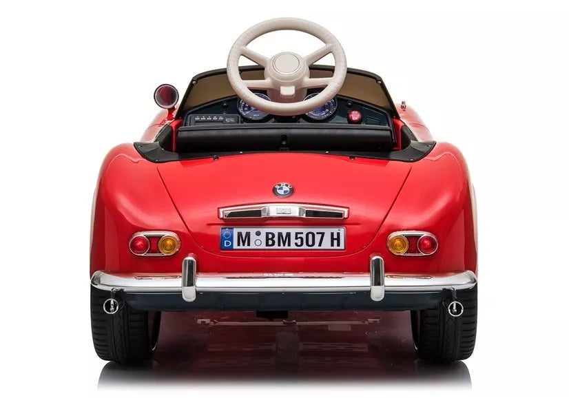Vaikiškas elektromobilis BMW Retro, raudonos spalvos