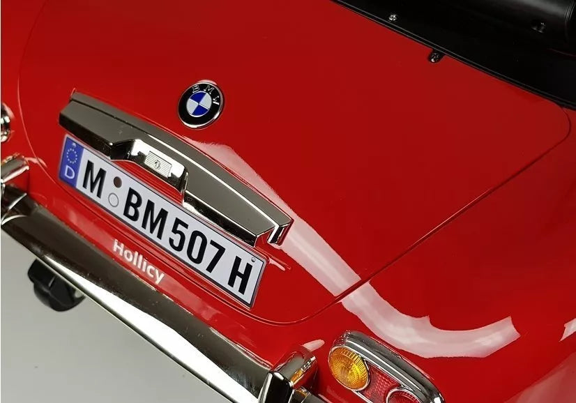 Vaikiškas elektromobilis BMW Retro, raudonos spalvos