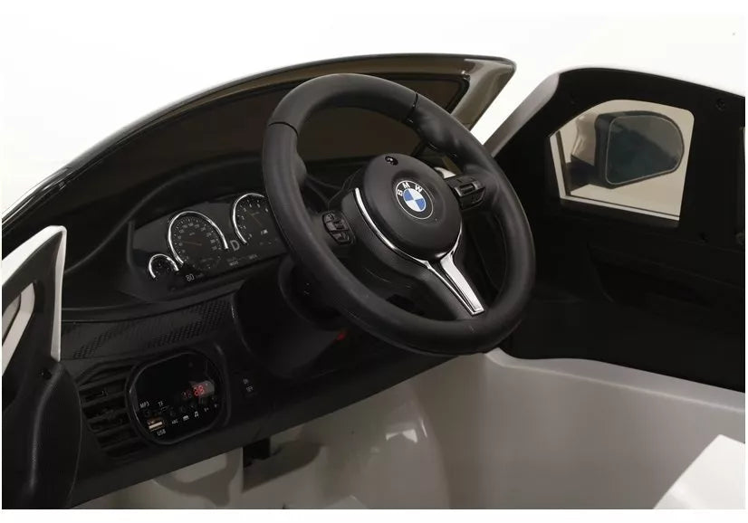 Vaikiškas elektromobilis BMW X6M, juodas