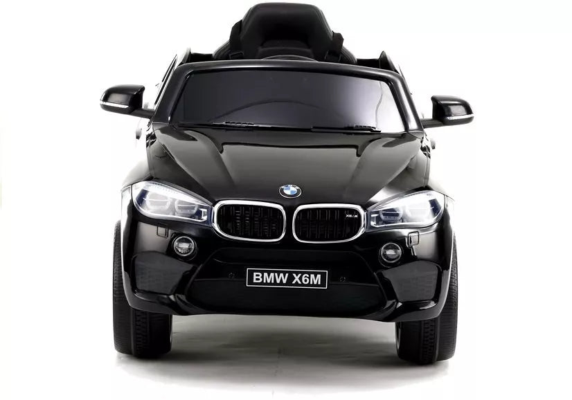 Vaikiškas elektromobilis BMW X6M, juodas