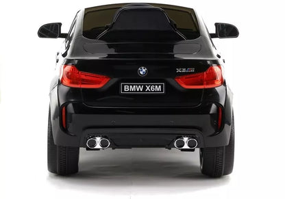 Vaikiškas elektromobilis BMW X6M, juodas