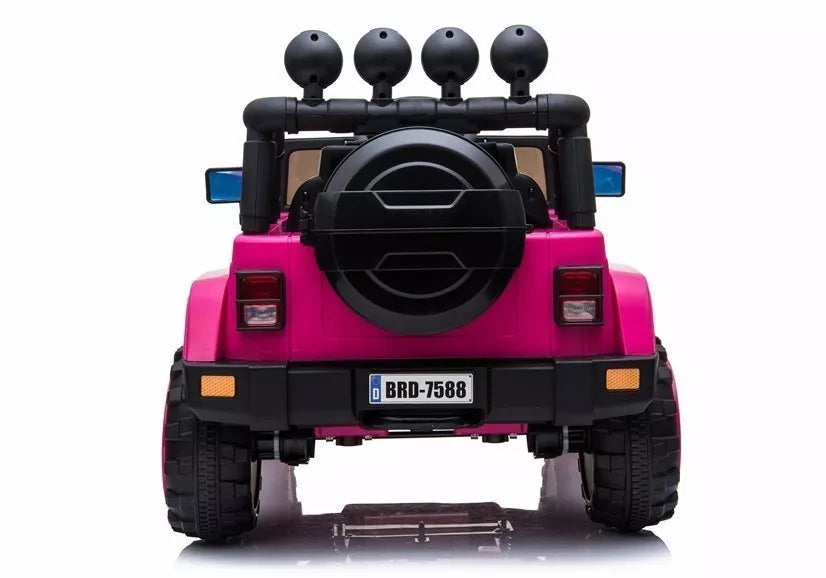 Vaikiškas elektromobilis Jeep BRD-7588, rožinis