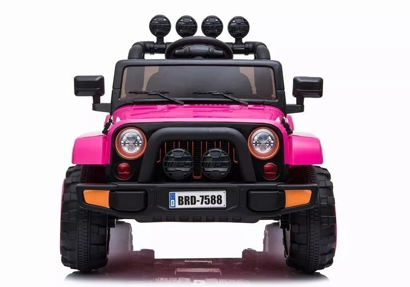 Vaikiškas elektromobilis Jeep BRD-7588, rožinis