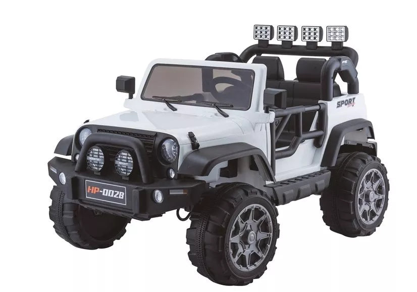 Vaikiškas elektromobilis Jeep HP012 – Baltas