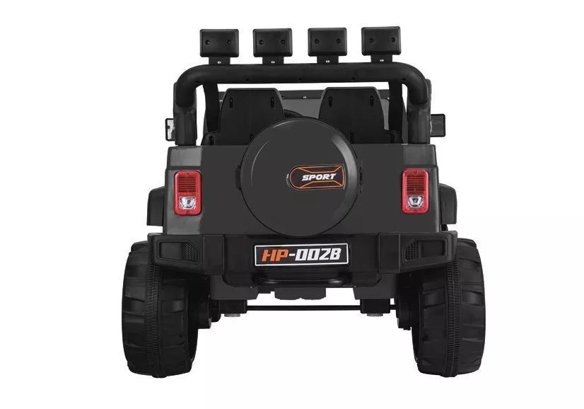 Vaikiškas elektromobilis Jeep HP012 - Juodas
