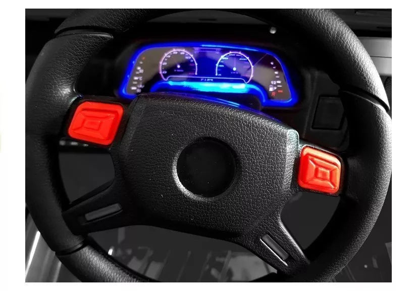 Vaikiškas elektromobilis Jeep HP012 - Juodas