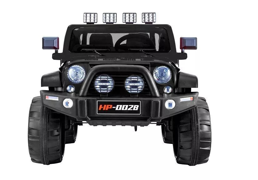 Vaikiškas elektromobilis Jeep HP012 - Juodas