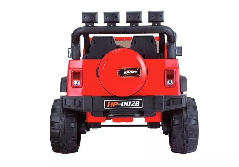 Vaikiškas elektromobilis Jeep HP012 – raudonas