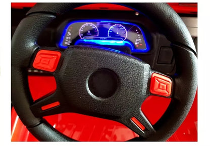 Vaikiškas elektromobilis Jeep HP012 – raudonas