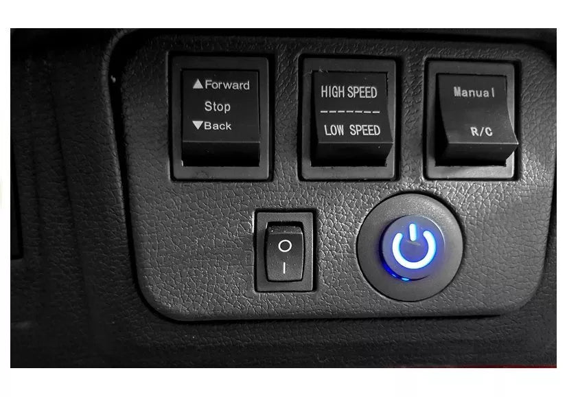 Vaikiškas elektromobilis Jeep HP012 – raudonas