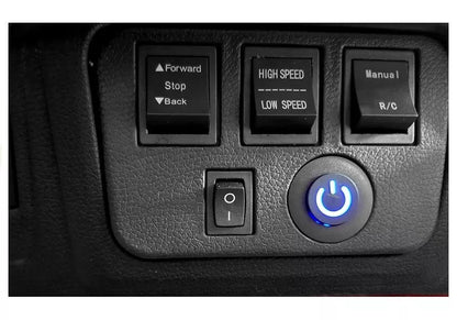 Vaikiškas elektromobilis Jeep HP012 – raudonas