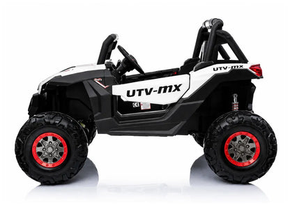 Vaikiškas elektromobilis Jeep XMX603 – Baltas su MP4