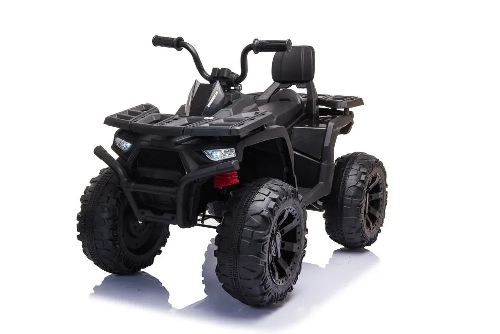 Vaikiškas elektromobilis keturratis LEAN CARS Quad JC333, juodas