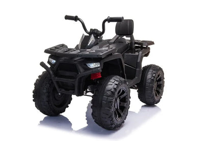 Vaikiškas elektromobilis keturratis LEAN CARS Quad JC333, juodas