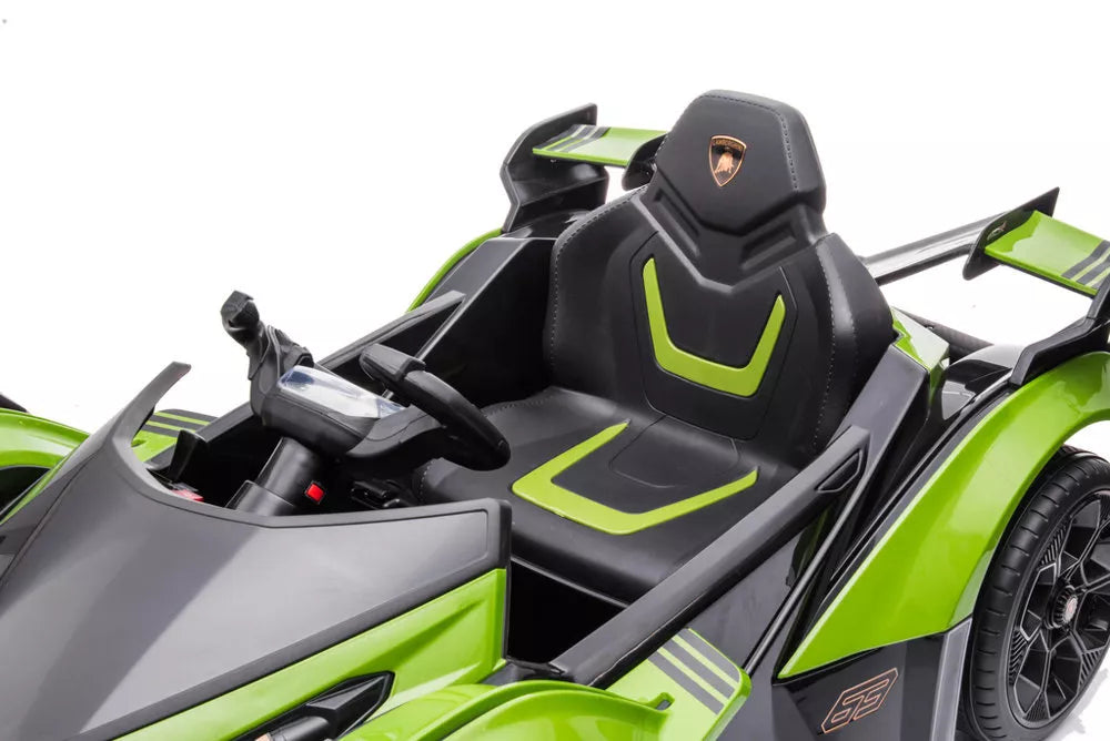 Vaikiškas elektromobilis Lamborghini GT HL528, baltas