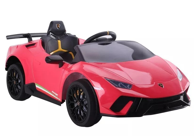 Vaikiškas elektromobilis Lamborghini Huracan raudonas