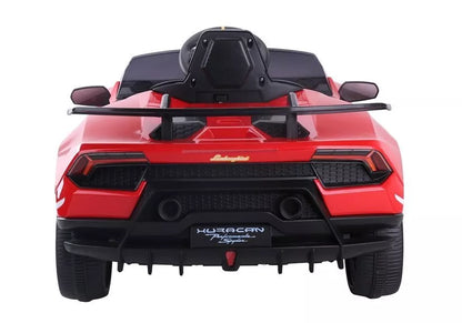 Vaikiškas elektromobilis Lamborghini Huracan raudonas