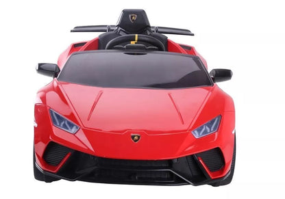 Vaikiškas elektromobilis Lamborghini Huracan raudonas