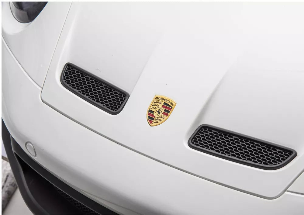 Vaikiškas elektromobilis LEAN CARS DK-P911 Porsche GT3 stiliaus, baltas
