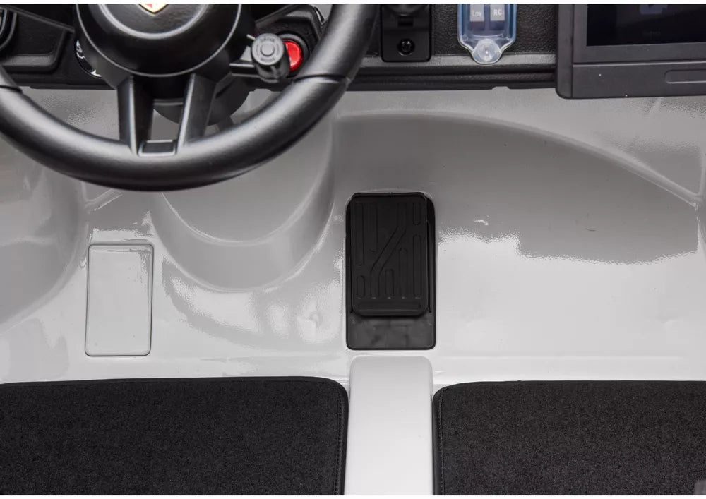 Vaikiškas elektromobilis LEAN CARS DK-P911 Porsche GT3 stiliaus, baltas