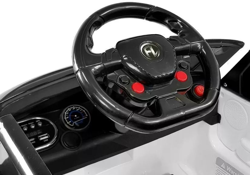 Vaikiškas elektromobilis LEAN CARS HL1638, baltas