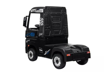 Vaikiškas elektromobilis Mercedes Actros juodas