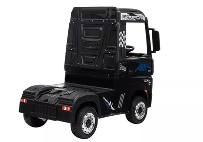 Vaikiškas elektromobilis Mercedes Actros juodas