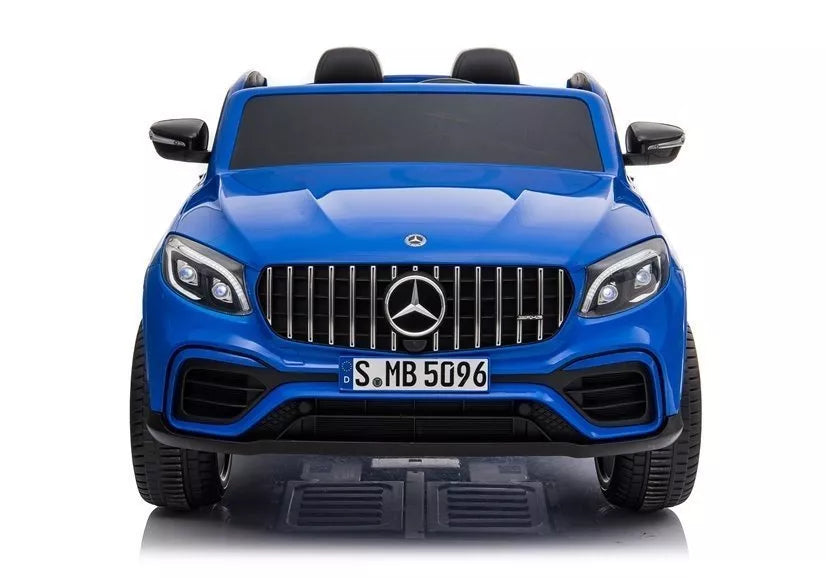 Vaikiškas elektromobilis Mercedes GLC 63S QLS MP4, mėlynas, dažytas
